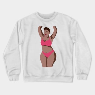 Nice woman Crewneck Sweatshirt